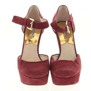 💥Host Pick💥 Michael Kors Burgundy High Heels